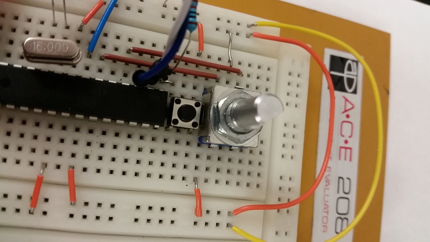 ATMega328P Rotary Encoder and 7-Segment Display : 6 Steps (with ...