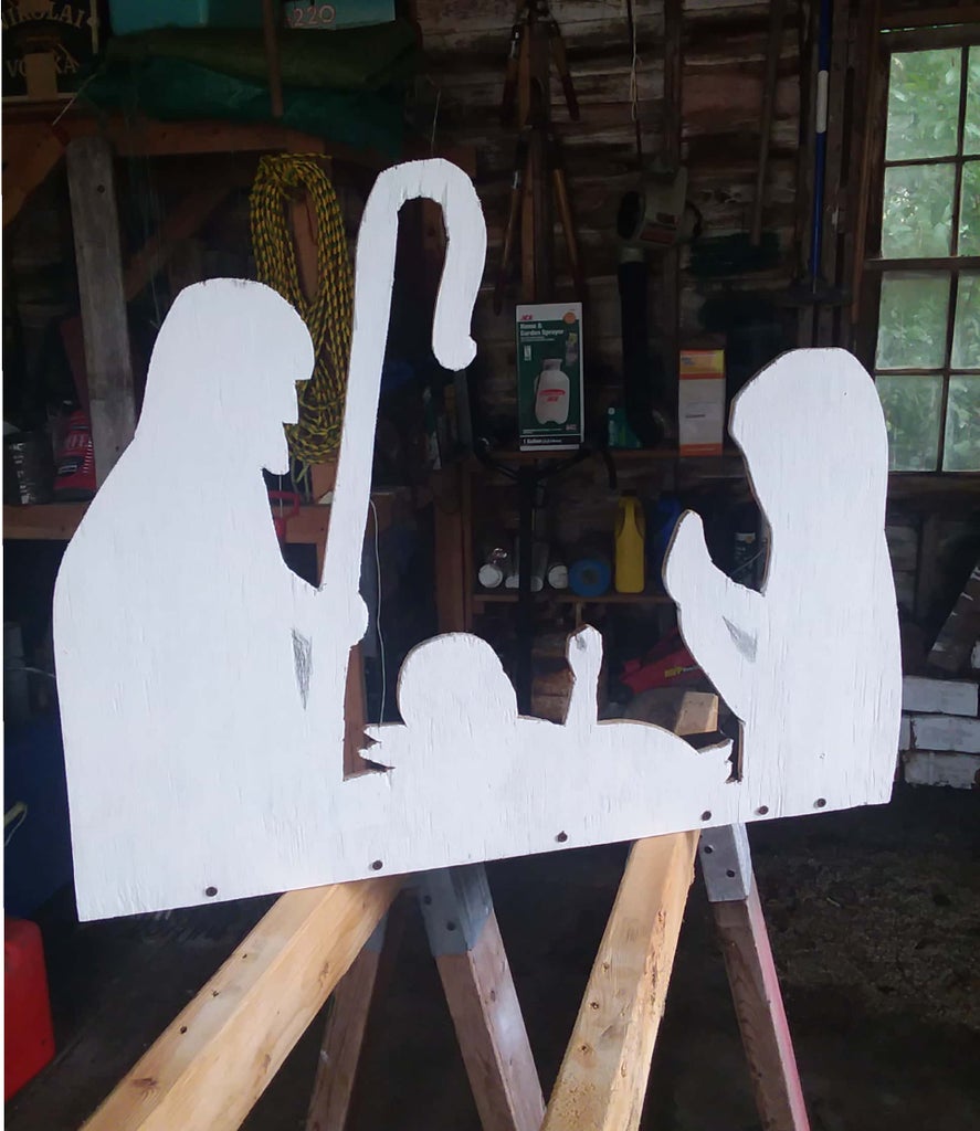 nativity-scene-from-one-piece-of-plywood-scrap-wood-6-steps-with-pictures-instructables for Plywood Nativity Scene Patterns Free Printable Nativity Scene From One Piece of Plywood & Scrap Wood : 6 Steps (with Pictures) - Instructables for Plywood Nativity Scene Patterns Free Printable