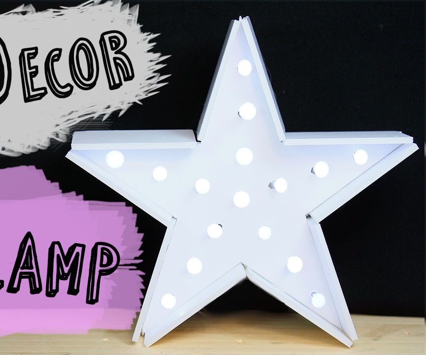 Star Lamp for Christmas