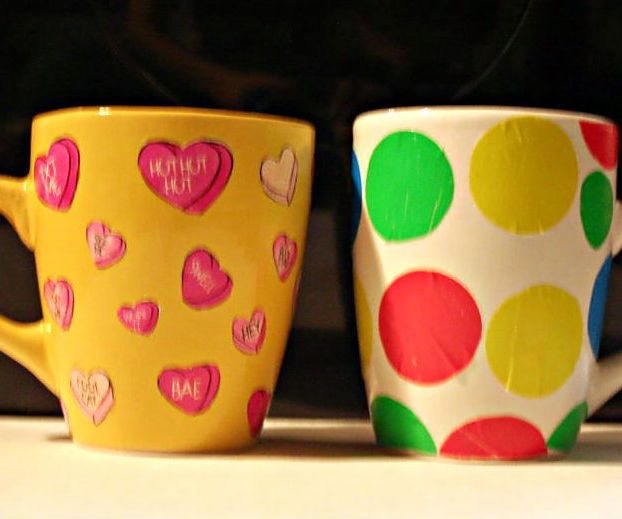 Decoupage Mugs