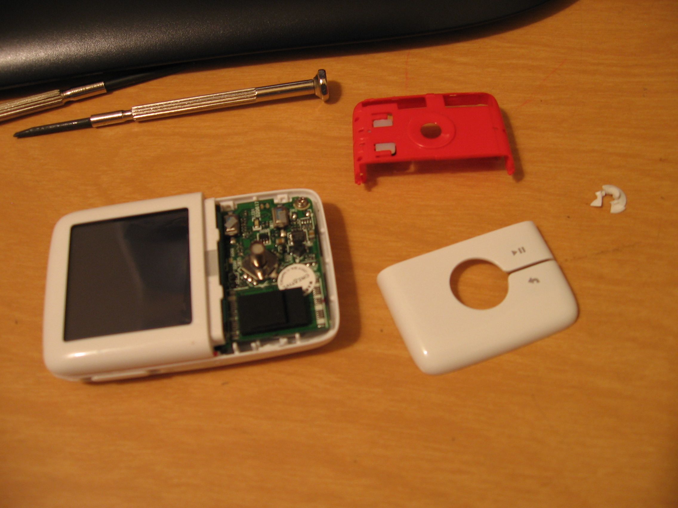 How to Fix the Joystick Button on Your Zen V MP3 Player