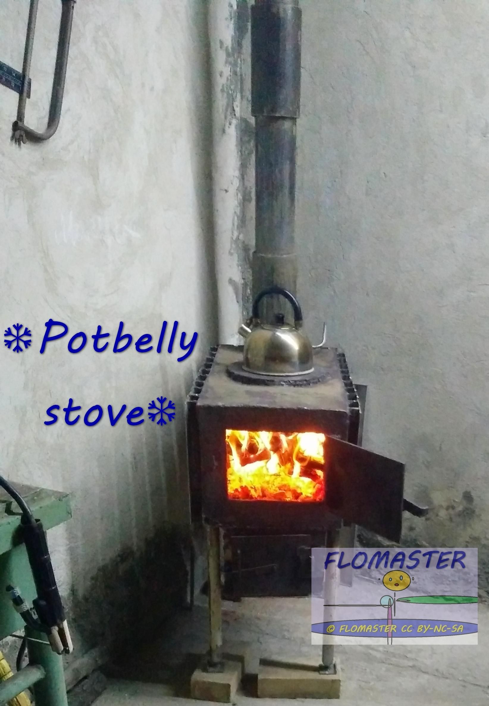 ❆Potbelly Stove With Chimney for Workshop❆ : 20 Steps (with Pictures) -  Instructables