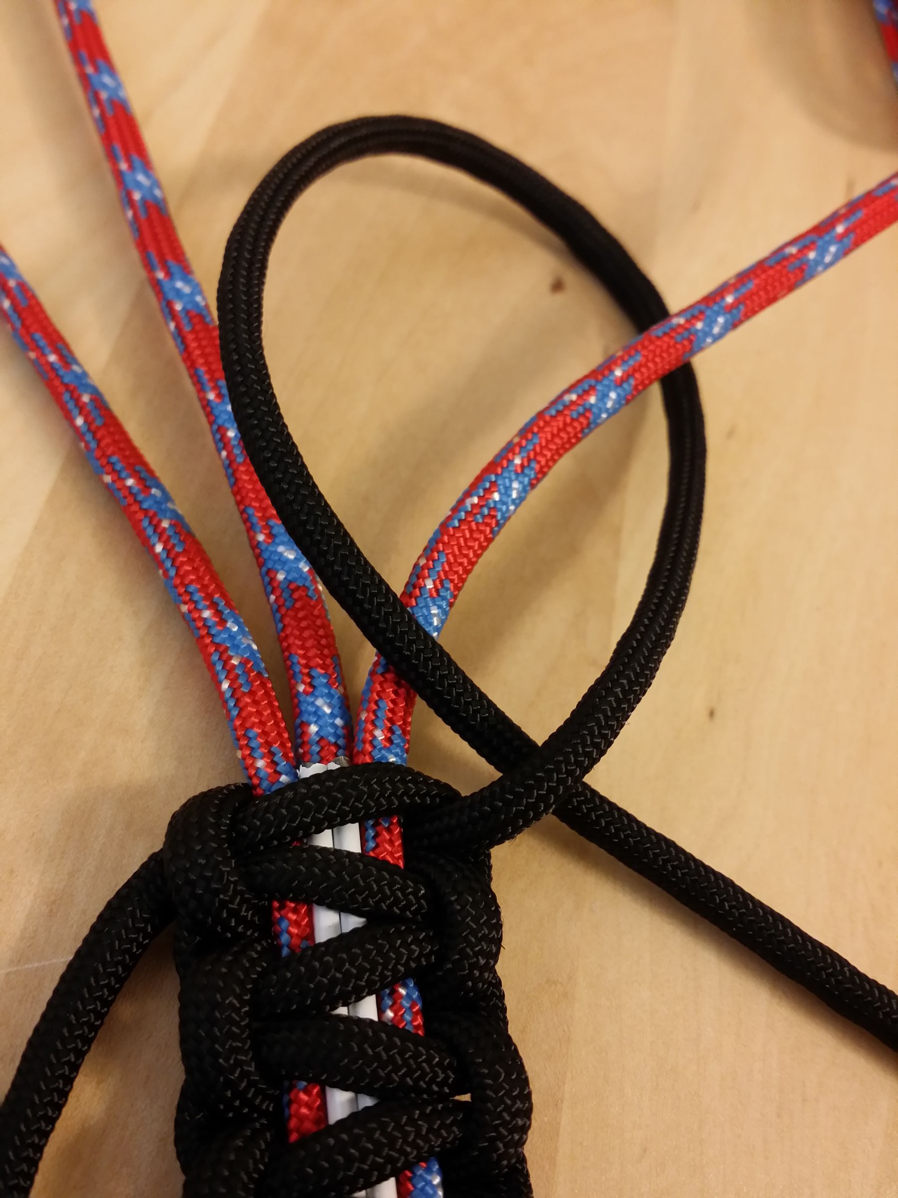 Paracord Blanket / Sleeping Bag Compression Strap With Handle I Made