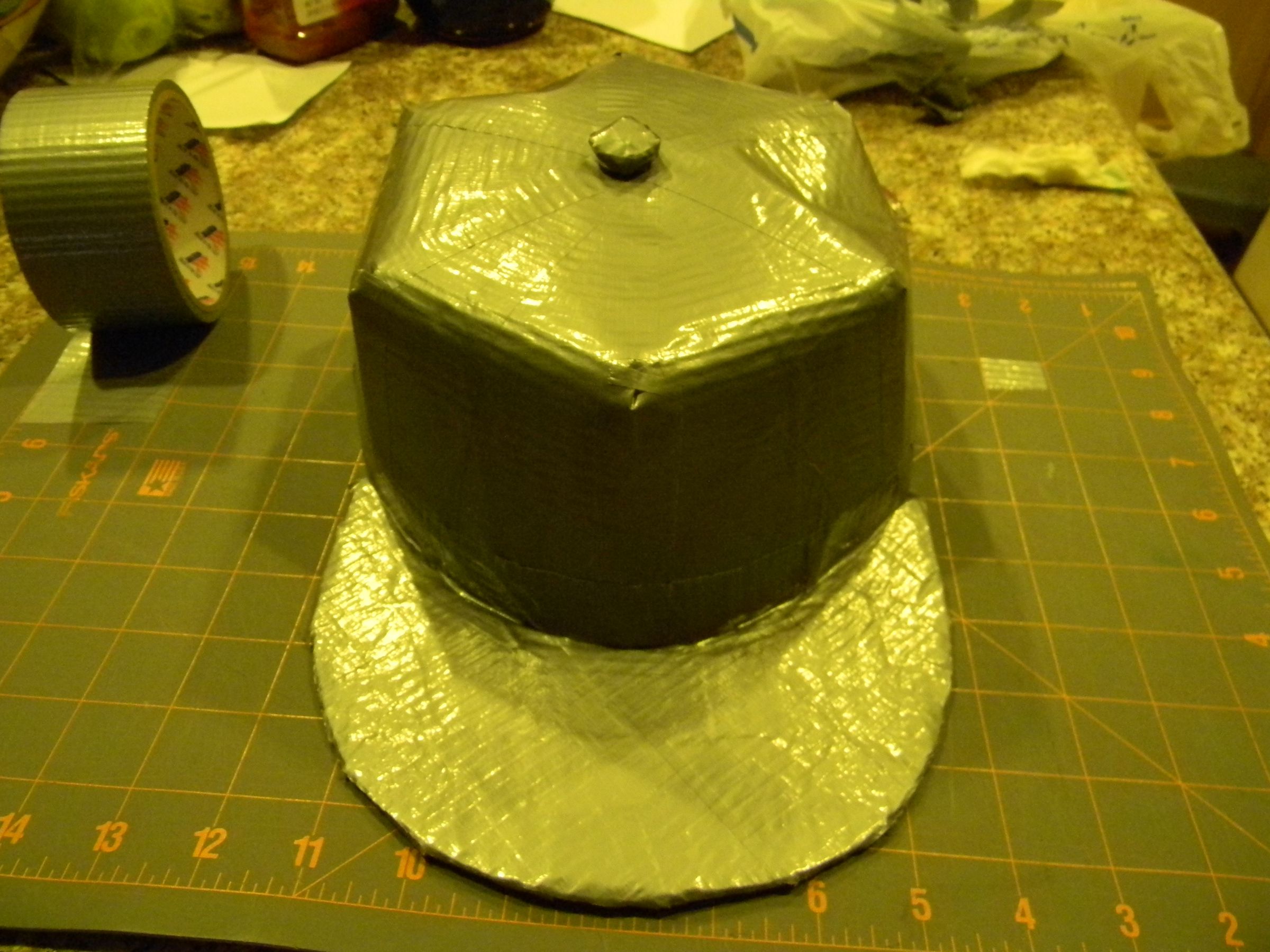 How to make a duct tape hat