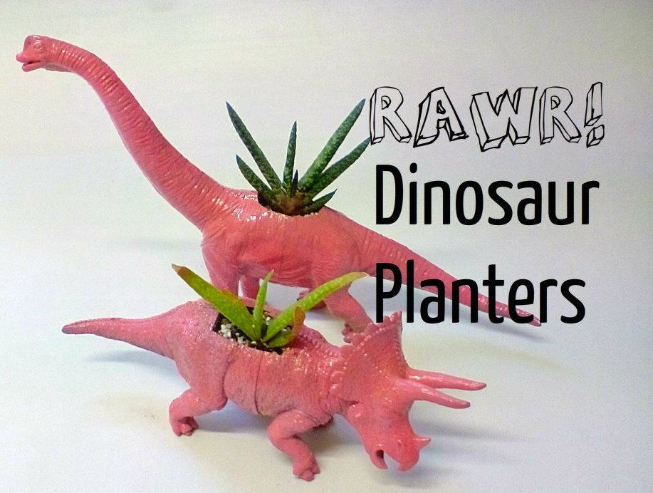 Dinosaur Planters : 5 Steps (with Pictures) - Instructables
