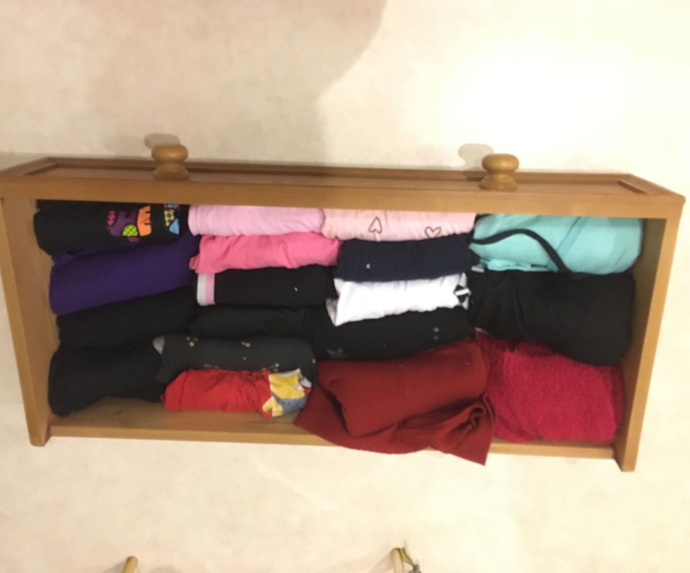 Organising your clothing 