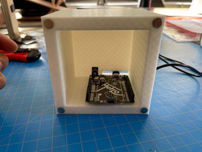 Place Arduino Board Inside of Box