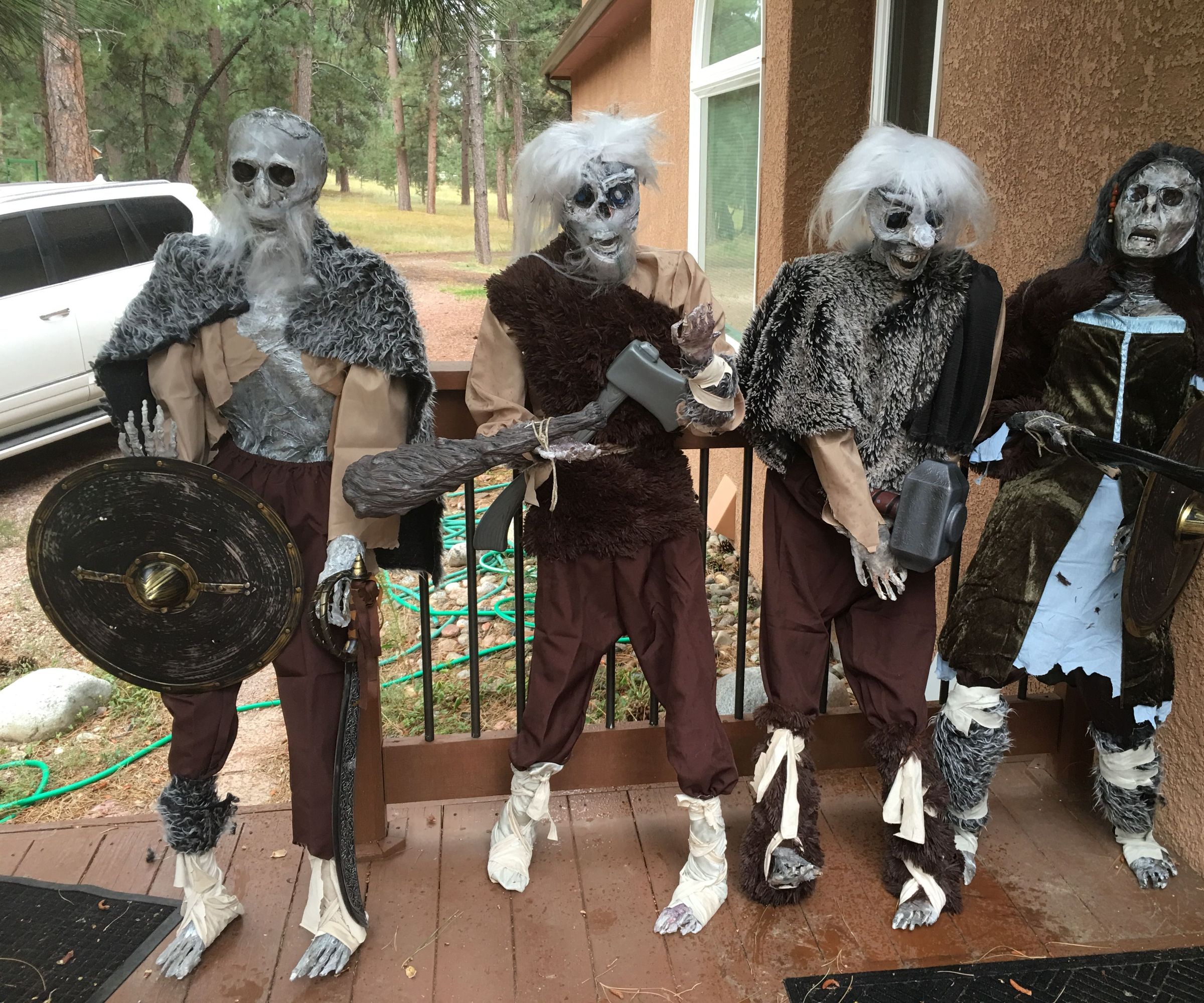 DIY White Walker Prop