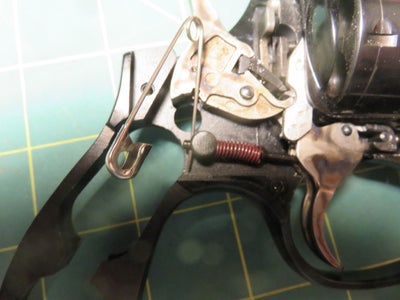 Removing the Hammer and Trigger Springs
