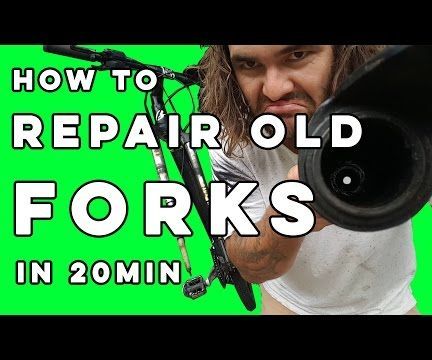 How to Repair Old MTB Forks (in 20 Mins)