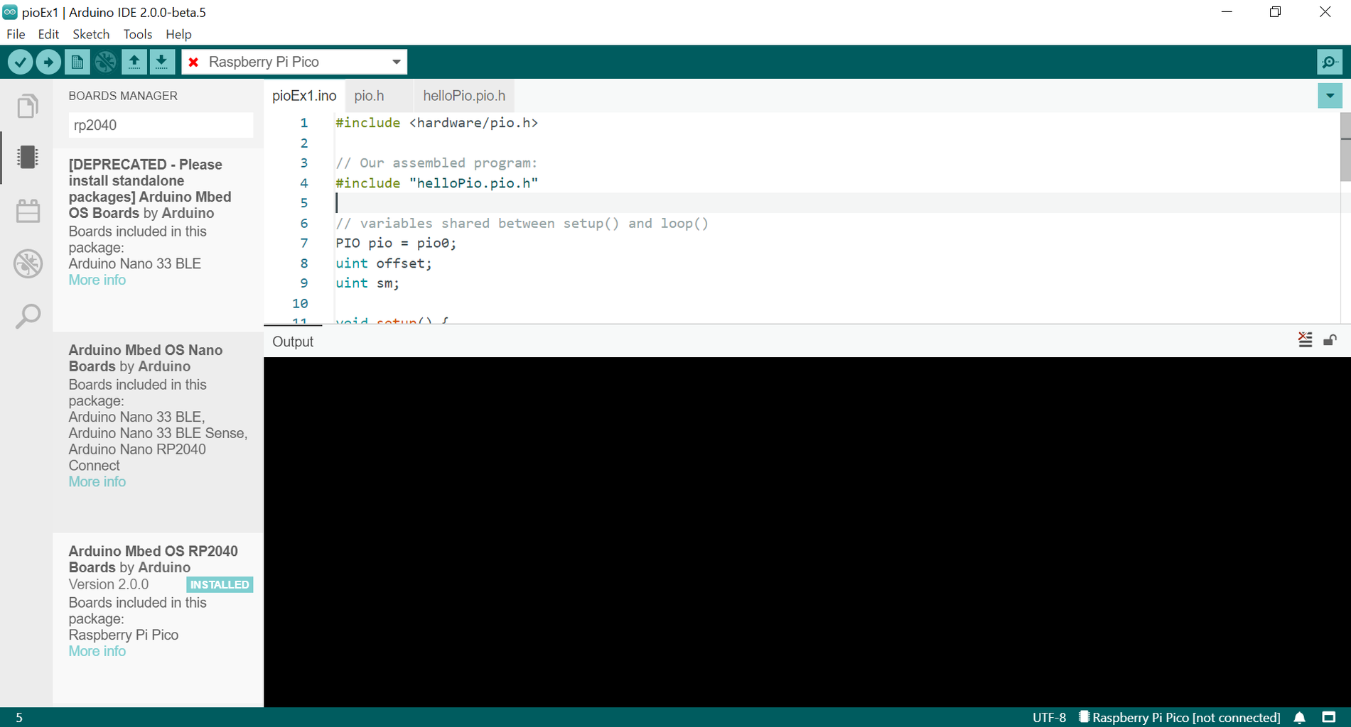 Using RP2040 PIO in Arduino IDE on Windows : 6 Steps (with Pictures ...
