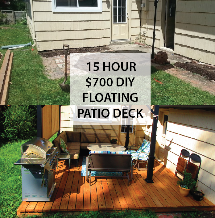 Simple Diy Floating Deck