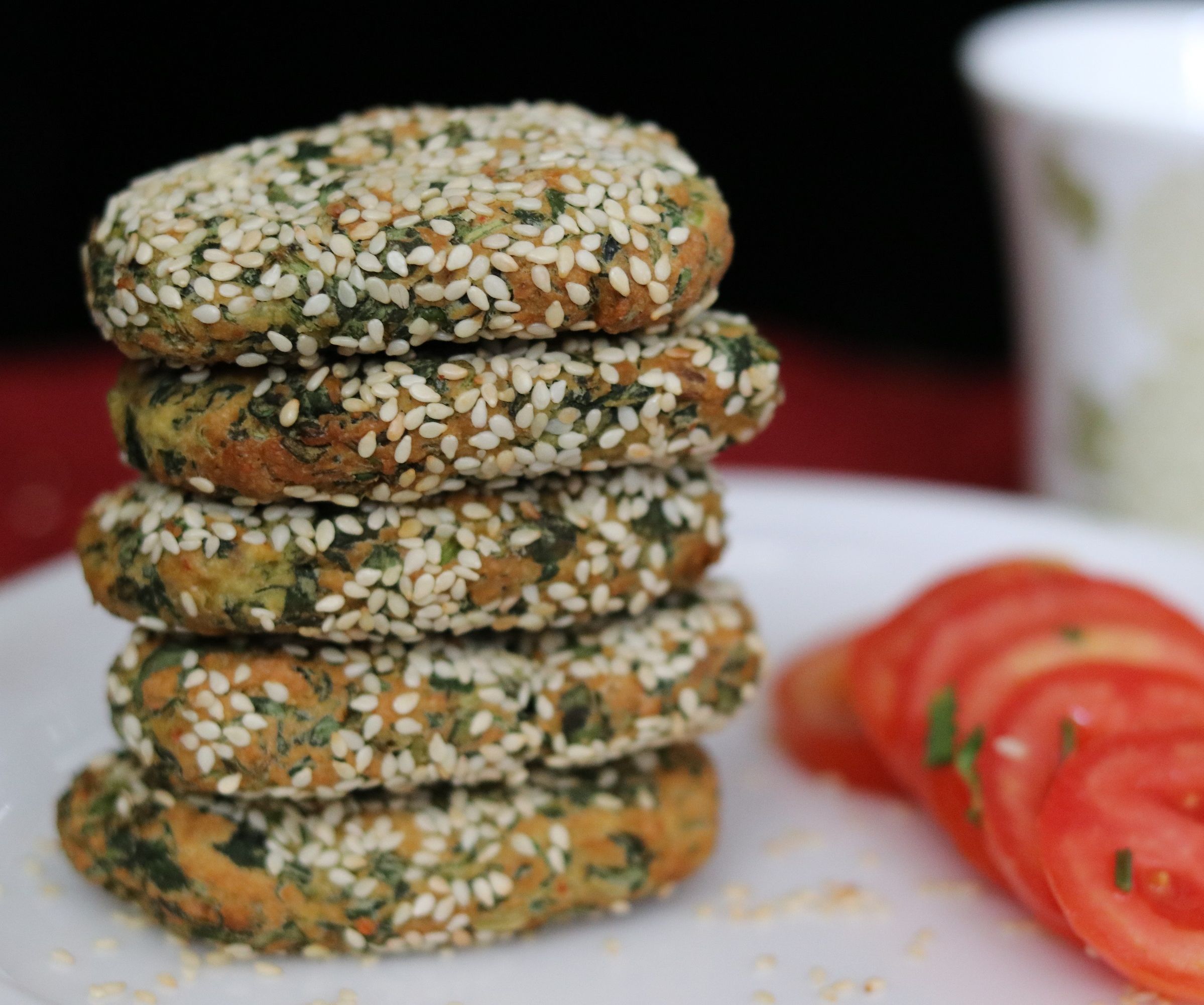 Methi Til Cutlets in Airfryer