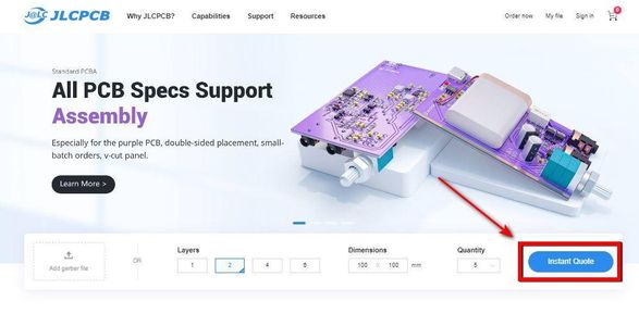 Steps to Order PCBs From JLCPCB
