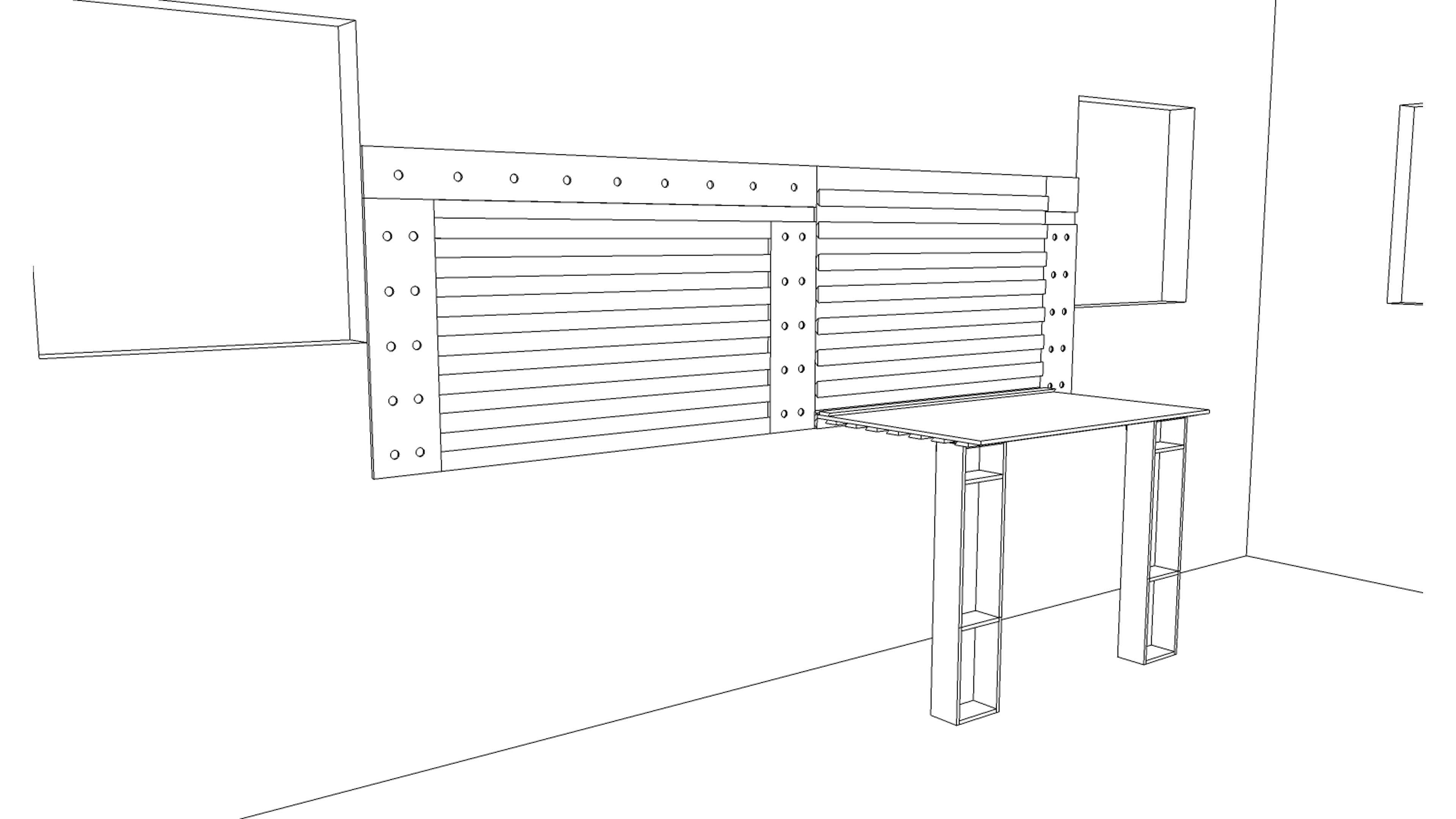 Flat Pack Garage Work Table 4 Steps Instructables