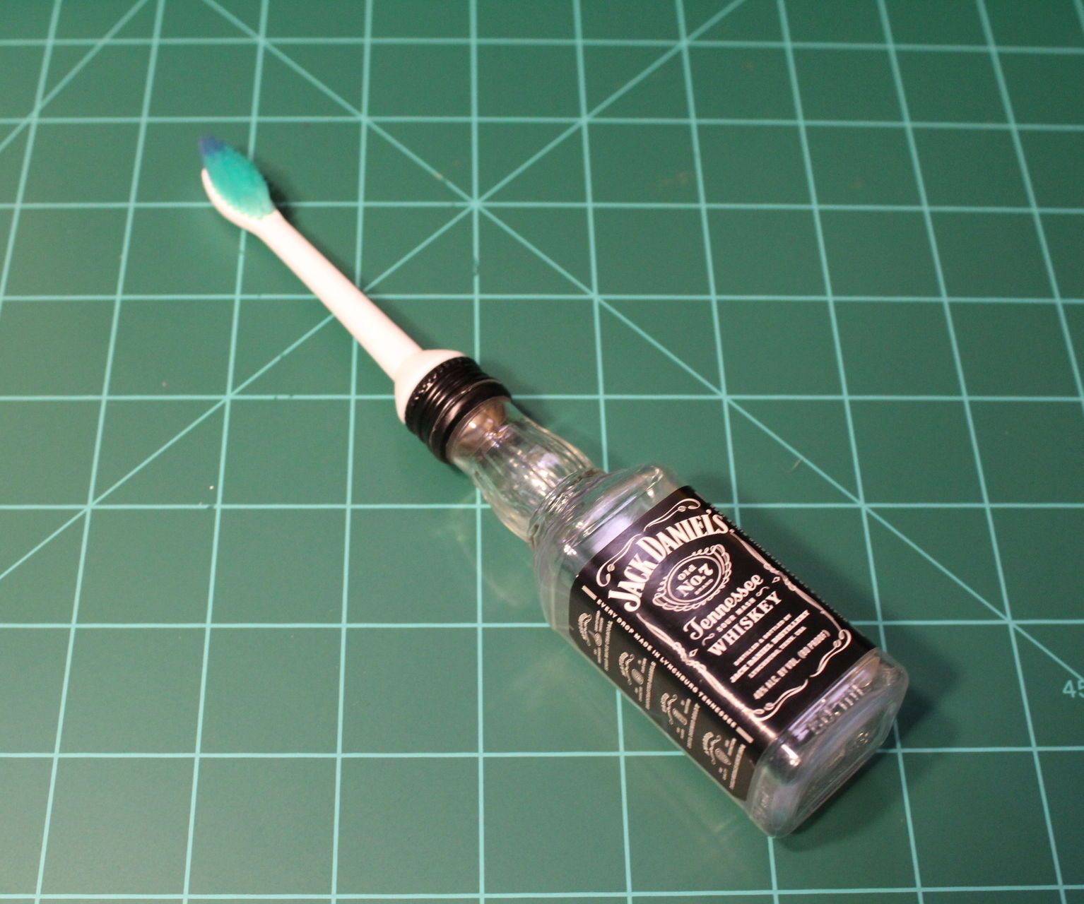Brush Your Teeth With a Bottle of Jack (Jack Daniels Toothbrush)