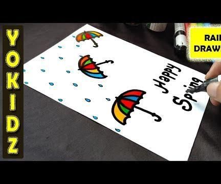 RAIN DRAWING EASY