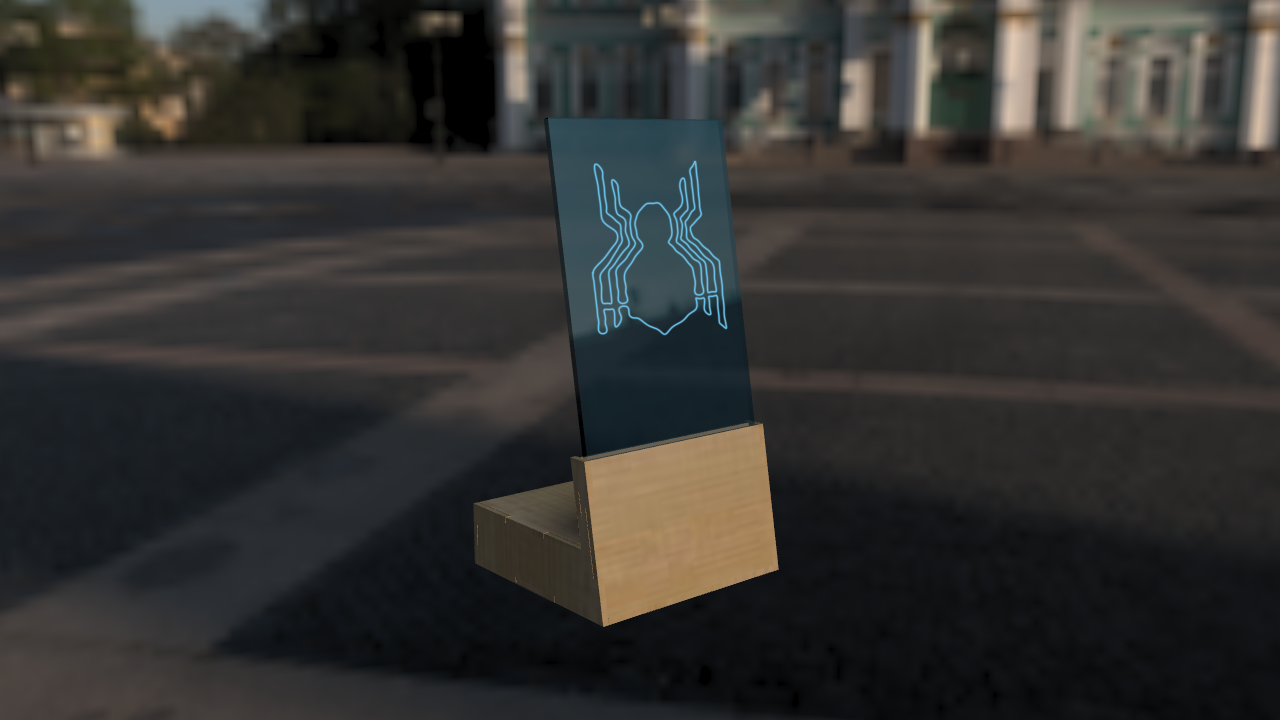 Signboard Bright of Desktop