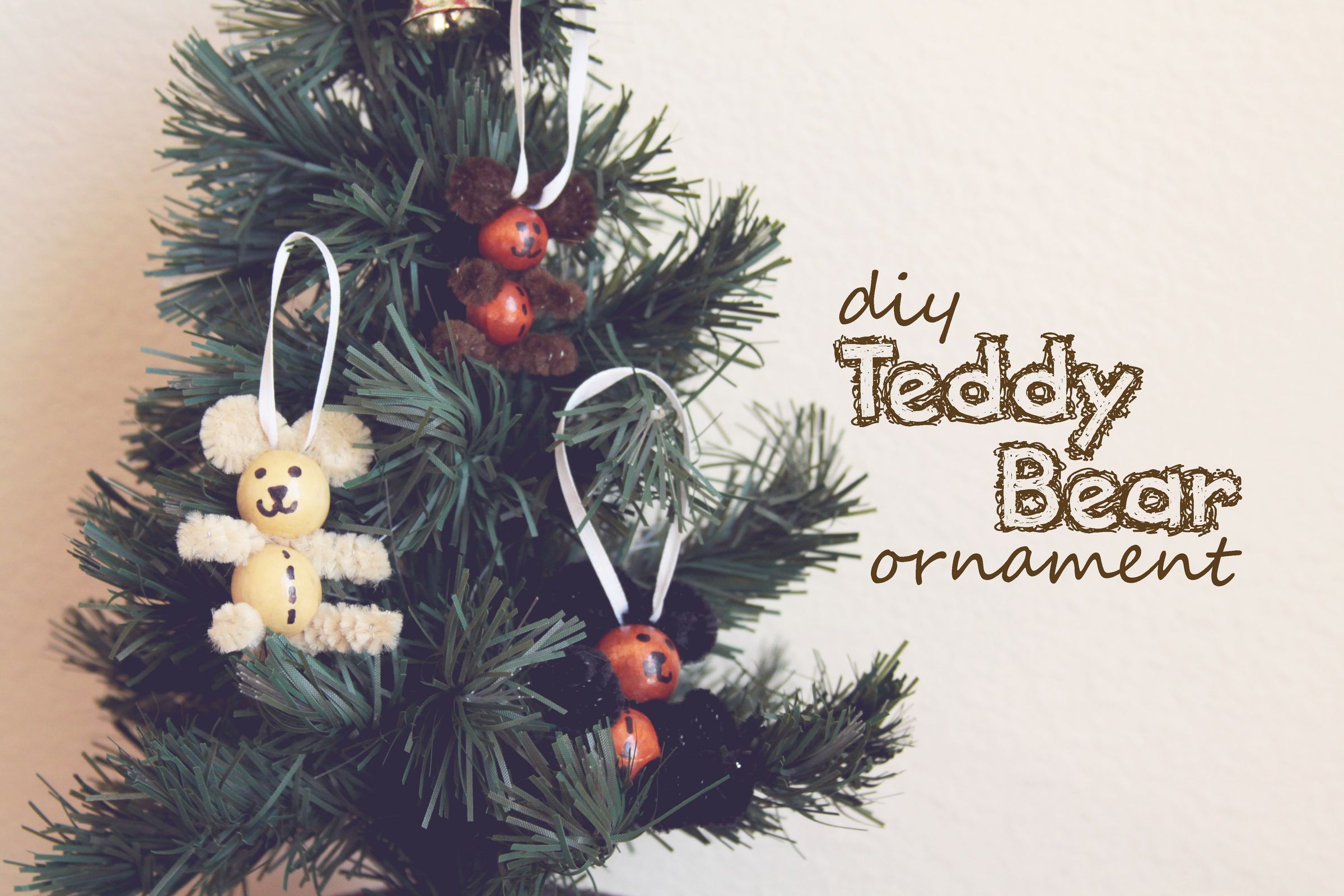 Teddy Bear DIY Ornament