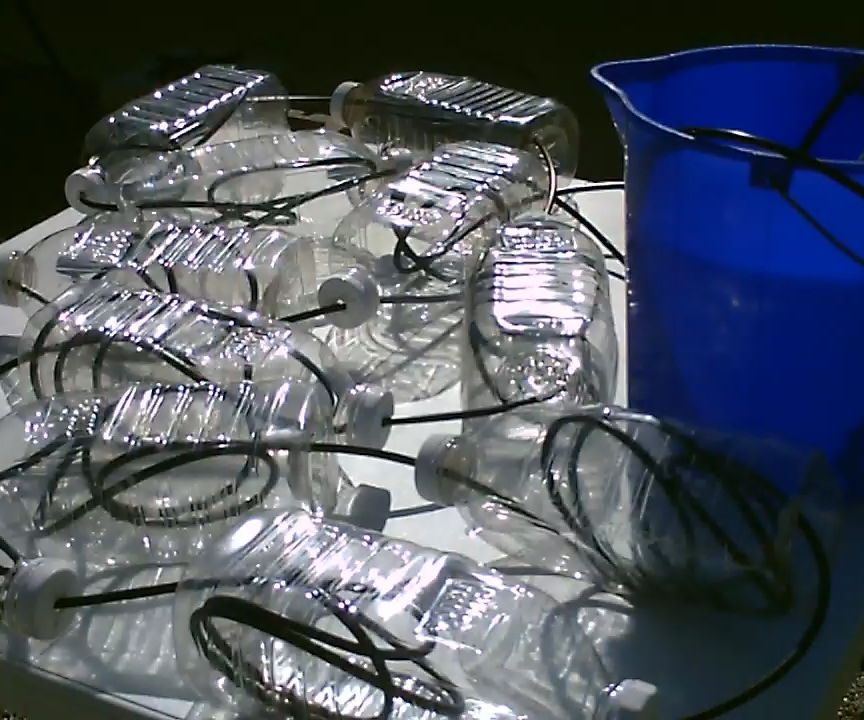 Solar Water Heater! Multi-Bottle & Poly Pipe Solar Water Heater - 145F - Easy DIY