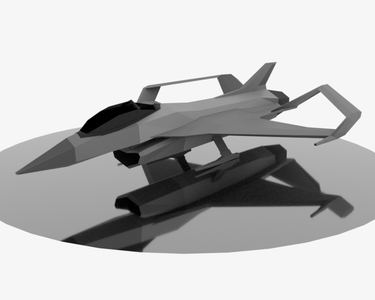 Animating a Futuristic Jet Takeoff