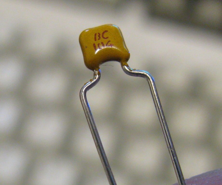 Zero real estate bypass capacitor for prototype circuit