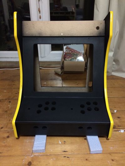 2-Player Bartop Arcade Machine (Powered by Pi) : 19 Steps (with ...