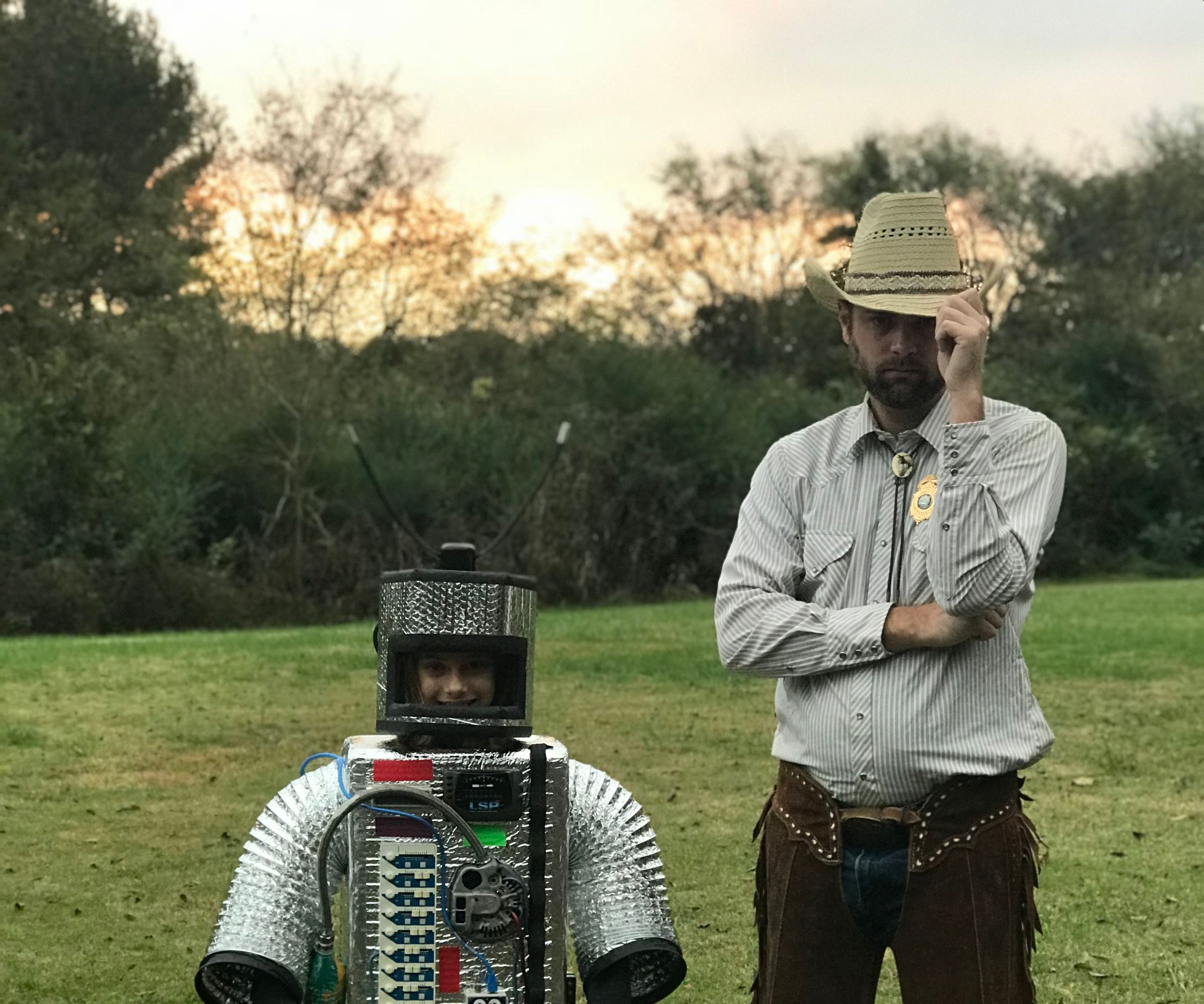 Cardboard Robot/Astronaut Costume