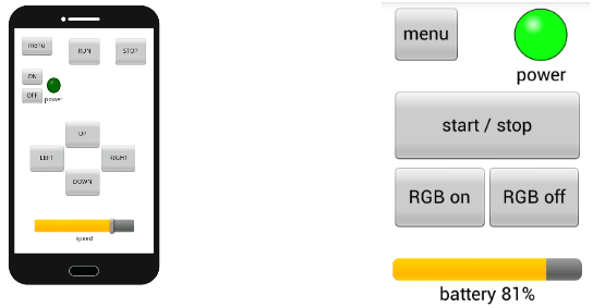 Setup the RoboRemo App Interface