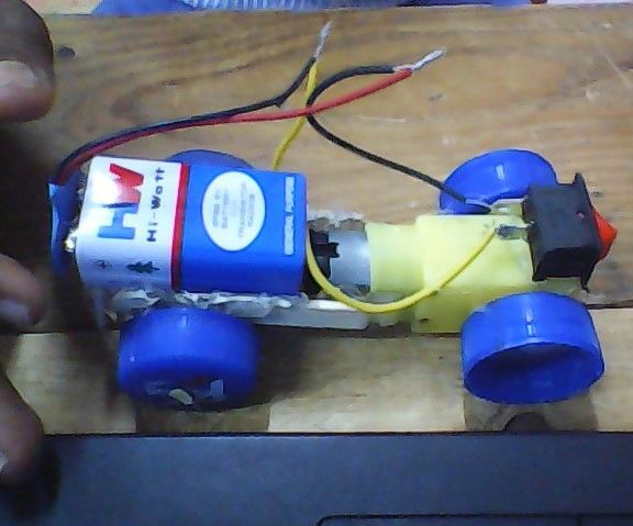 How to Make a Powered Car Very Simple  