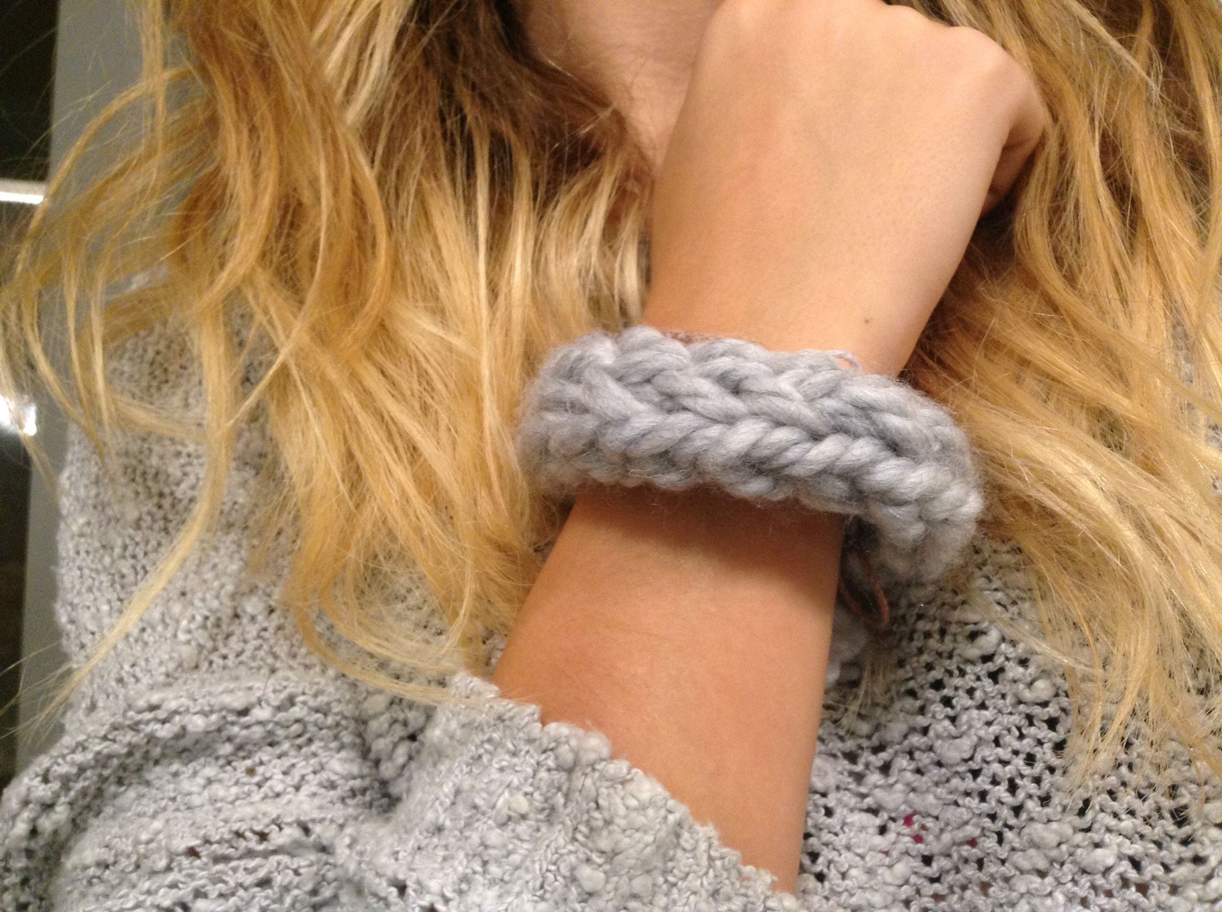 Jersey Knit Bracelet