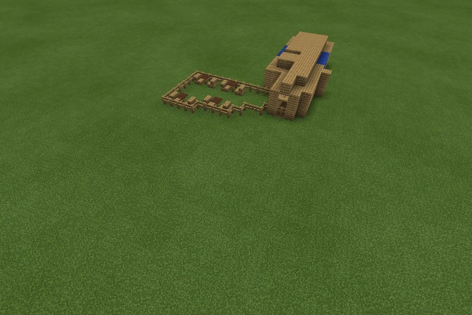 How to Make a Simple Snack Shack in Minecraft