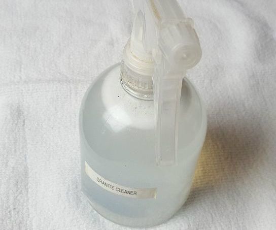 DIY Granite Cleaner