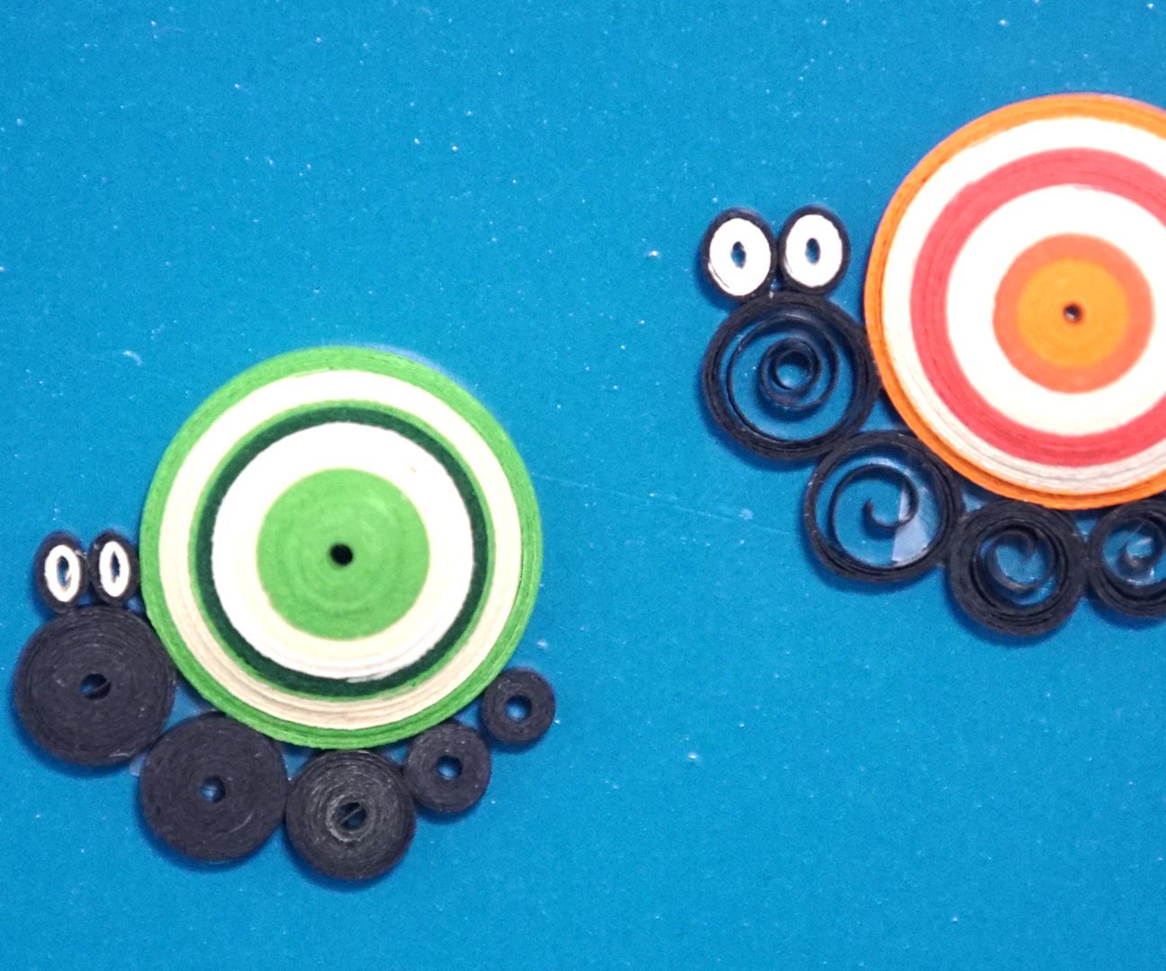 How to Make Cute Quilling Snails Using Paper Art Quilling 