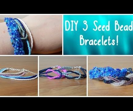 3 Seed Bead Bracelets!