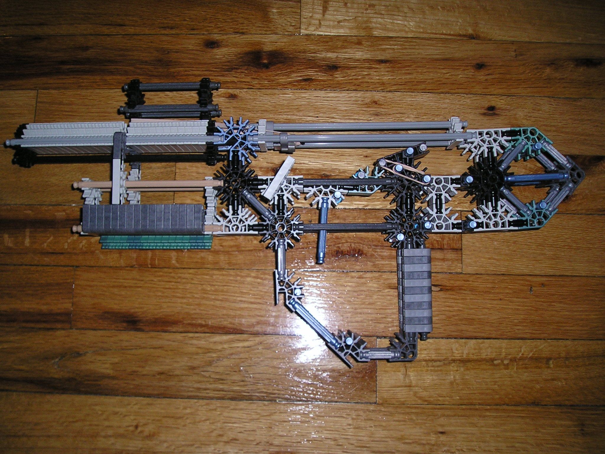 knex gun with new trigger & sear system
