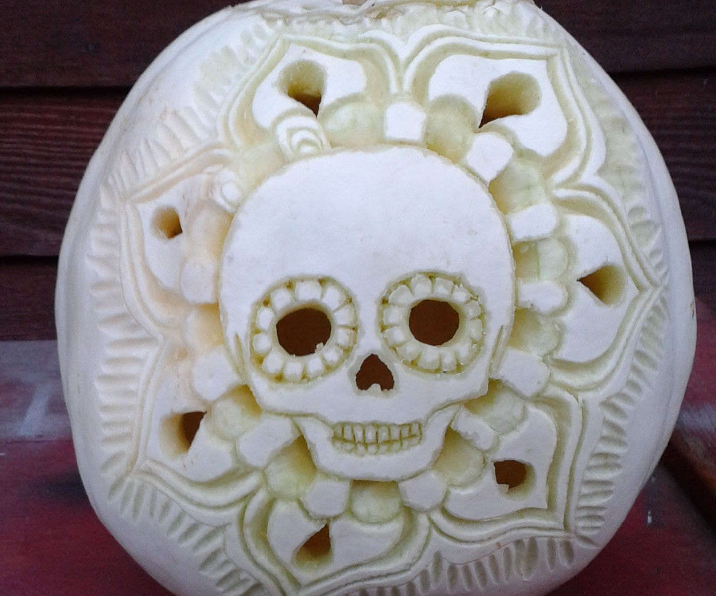 Day of the Dead Pumpkin