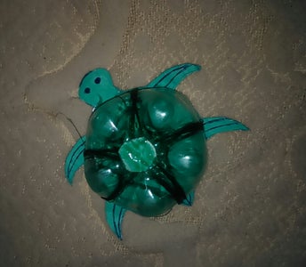 Paste Bottle's Back on Cardboard 