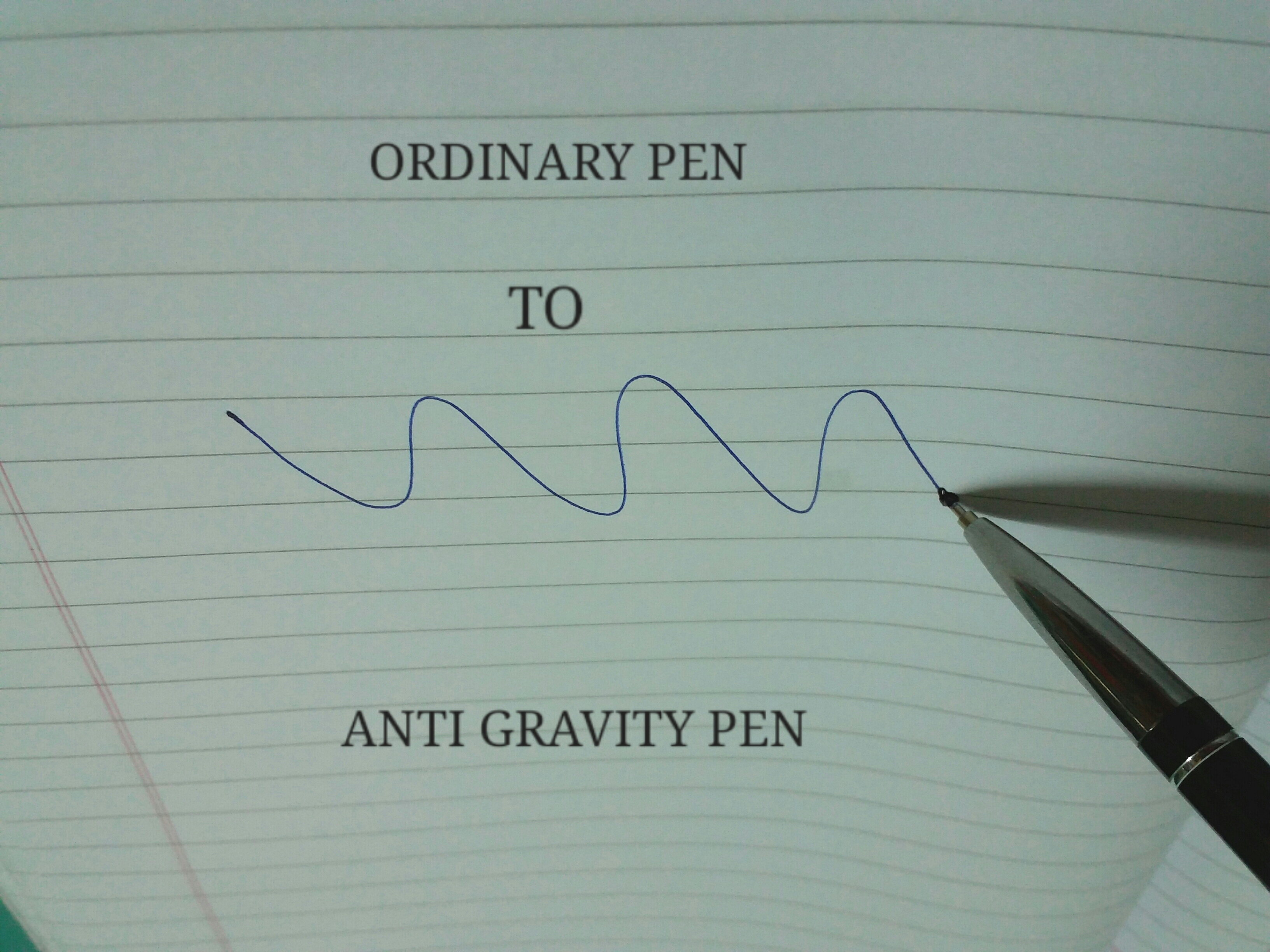Anti Gravity Space Pen