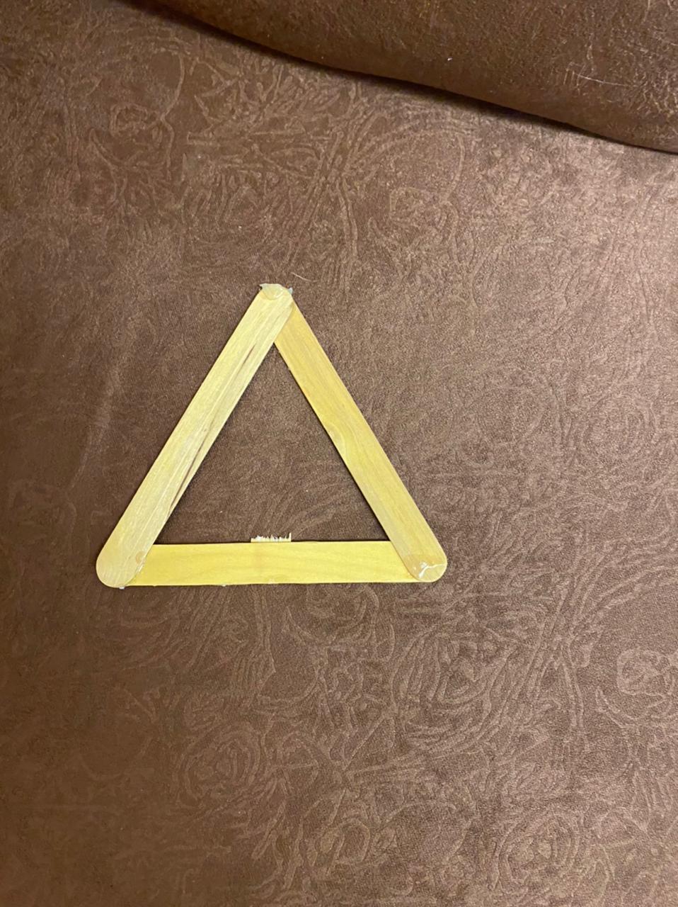 Gluing Sticks in Triangle Form