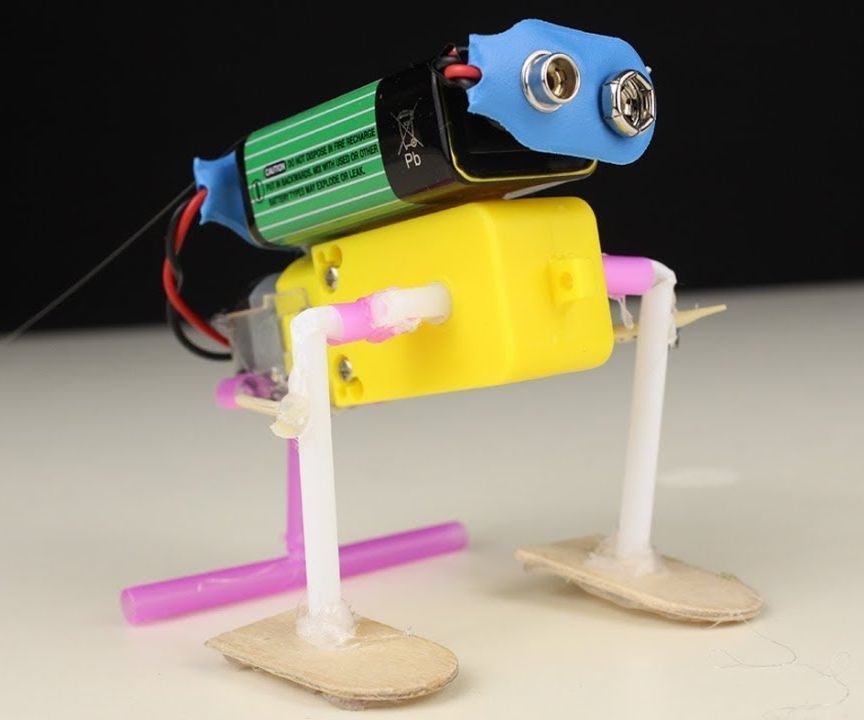 How to Make Cute Walking Robot