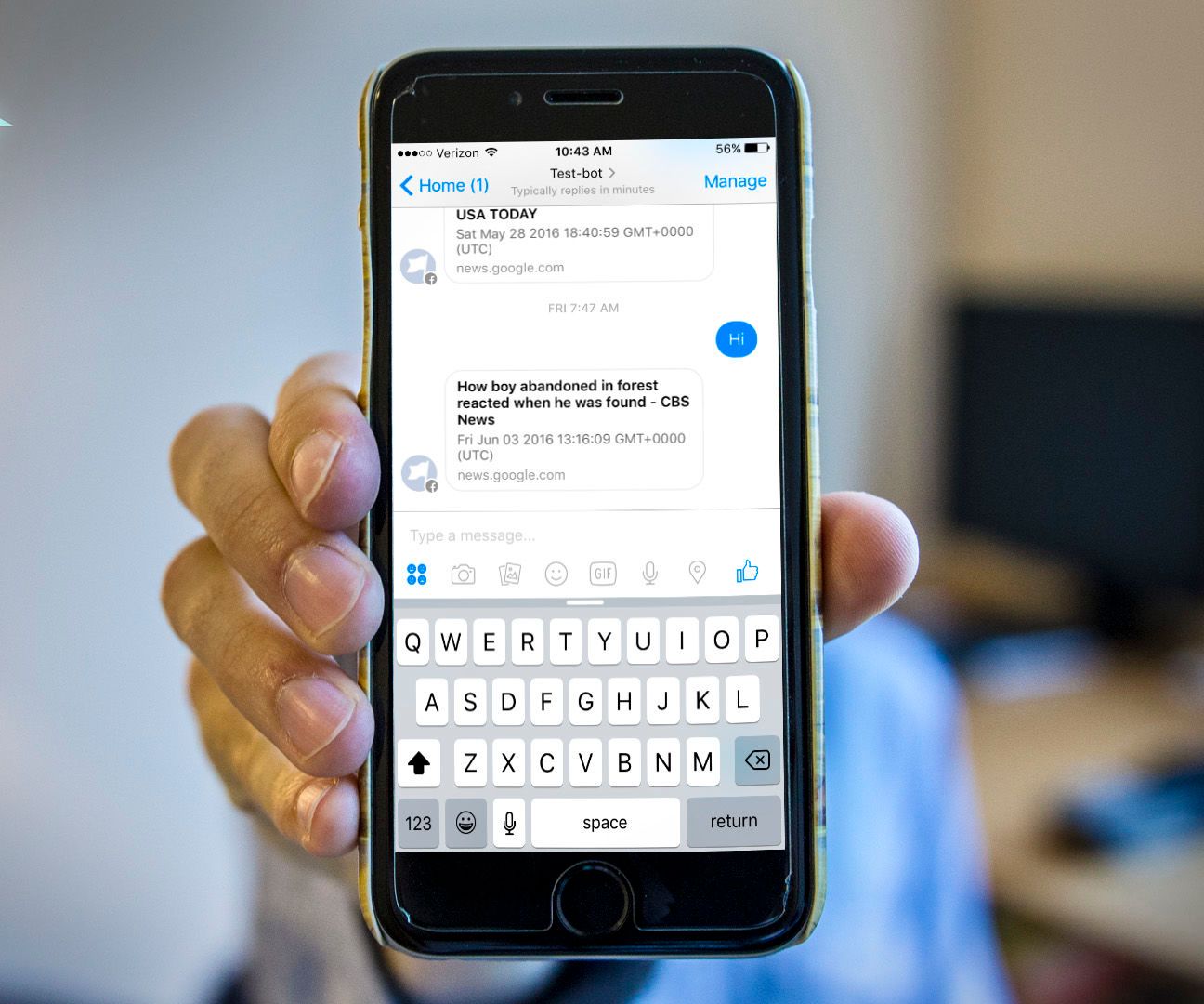 Raspberry Pi Powered Facebook Chatbot
