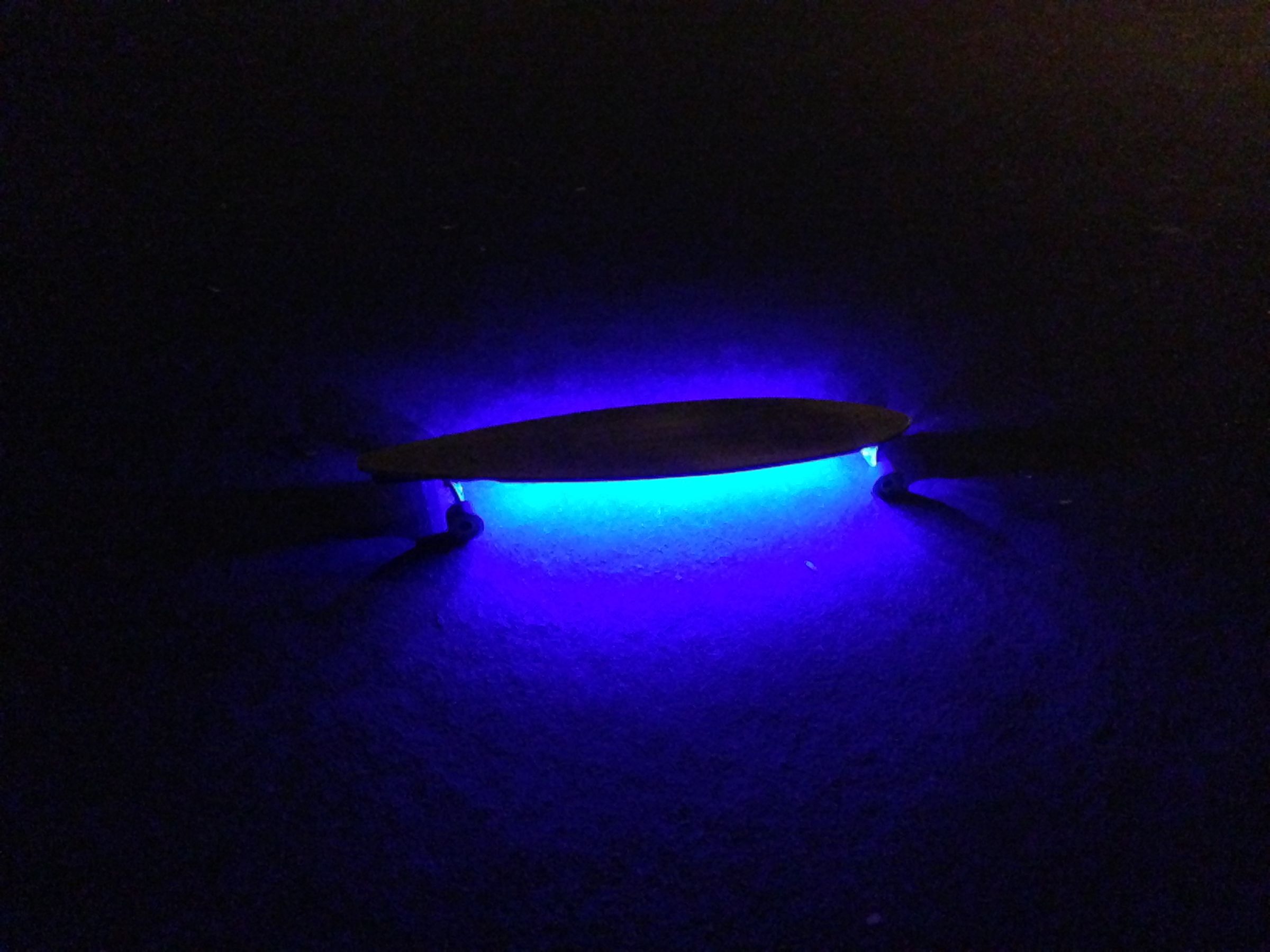 Neon Under Glow Long Board