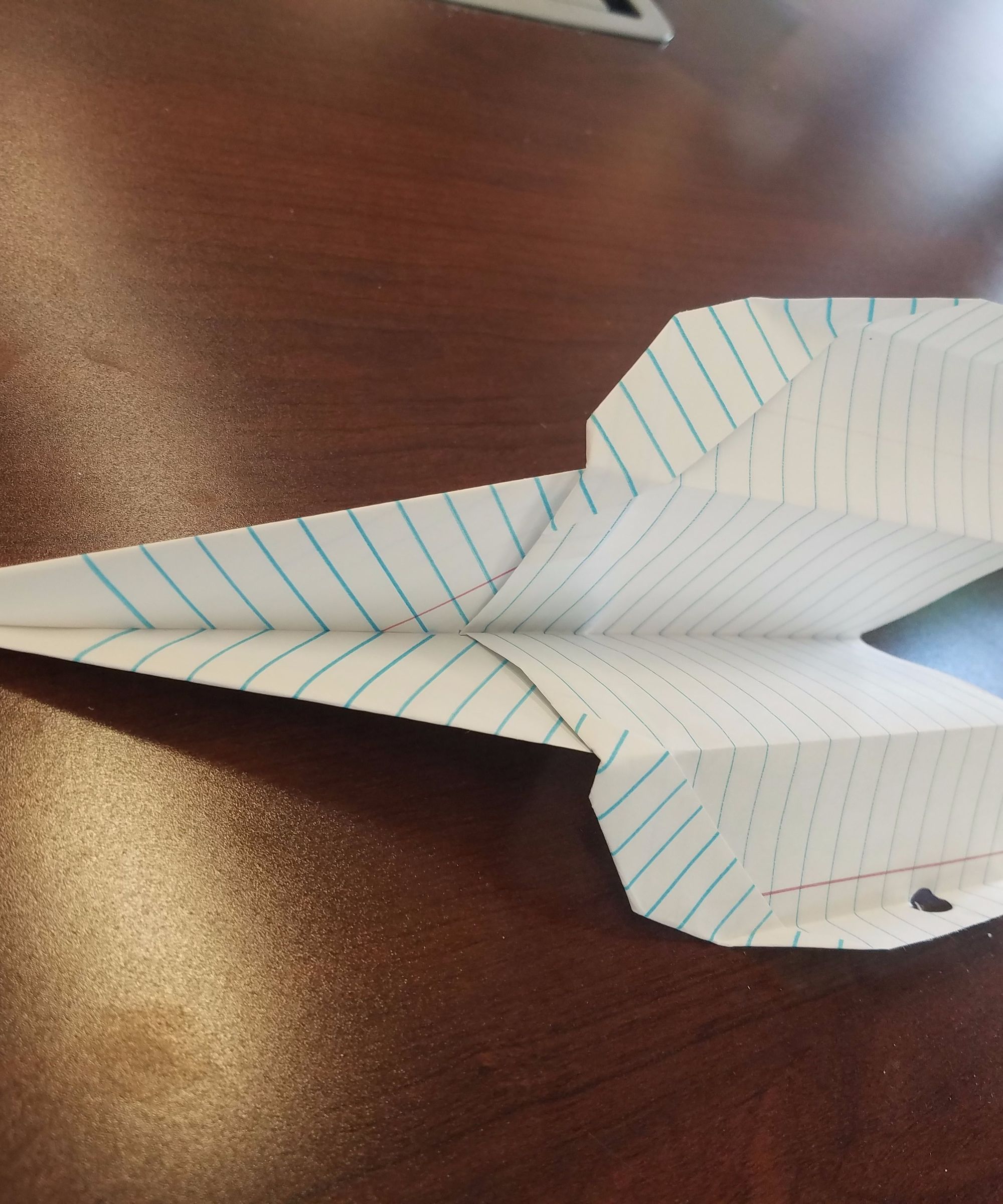 Uranus Arc Paper Airplane