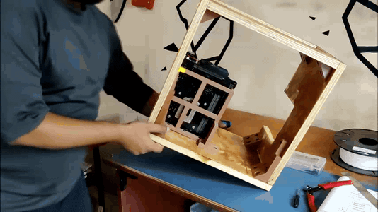 Adding Motherboard to Wooden Frame