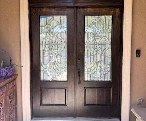 DIY How to Refinish the Front Doors