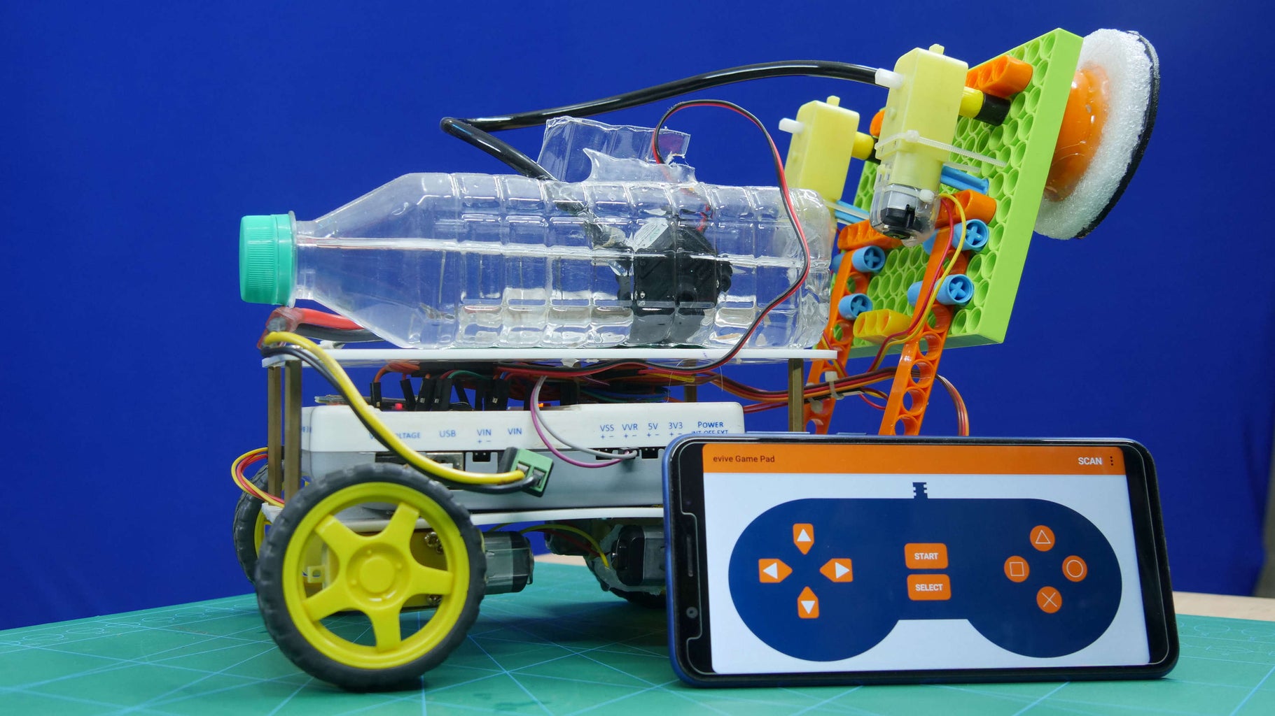 DIY Floor Cleaning Robot Using Arduino : 7 Steps (with Pictures ...