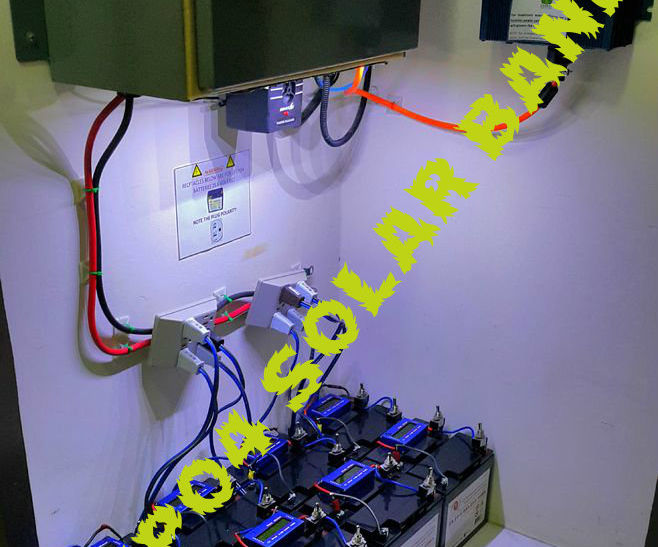 Lithium Iron Phosphate (LifePO4) Solar Storage Battery Bank