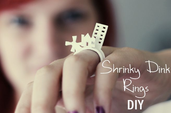 Cheap Way To Make A 3D Ring: Use Shrink Plastic!