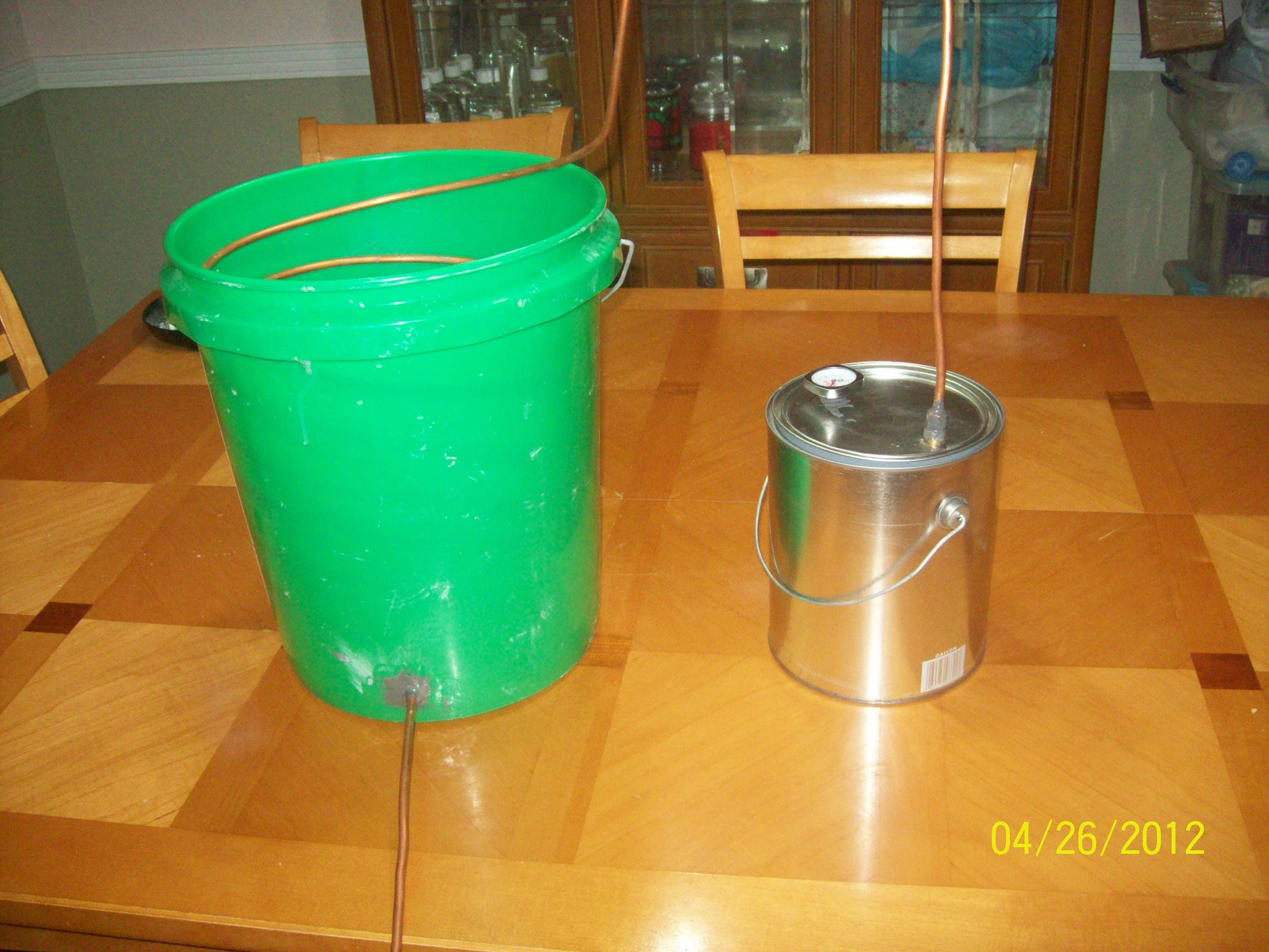 Making a Relatively Cheap Still (for Distilling Water(for EDUCATIONAL PURPOSES ONLY!))